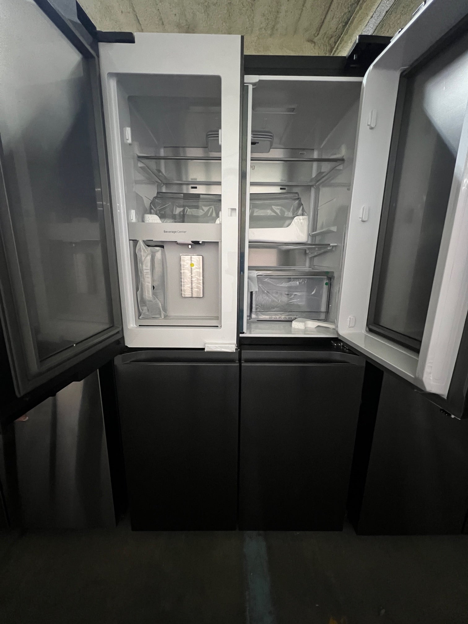 Dacor 22.8 Cu. Ft. 4-Door Flex Counter Depth Stainless Black